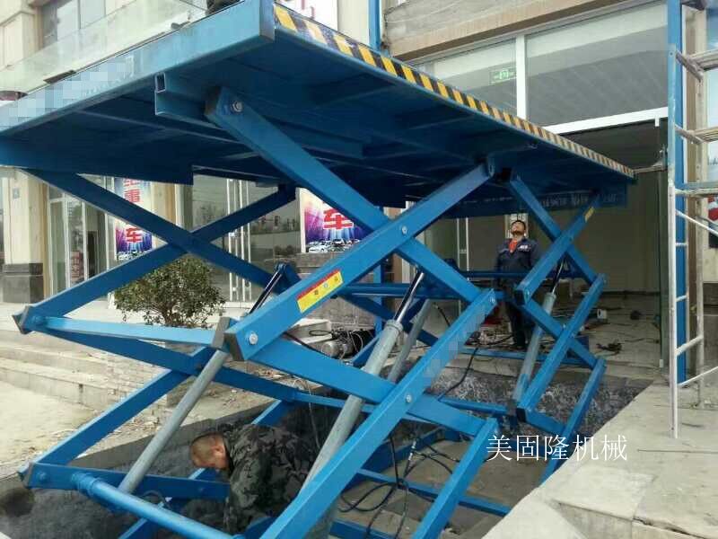 德州双跨式固定升降机厂家